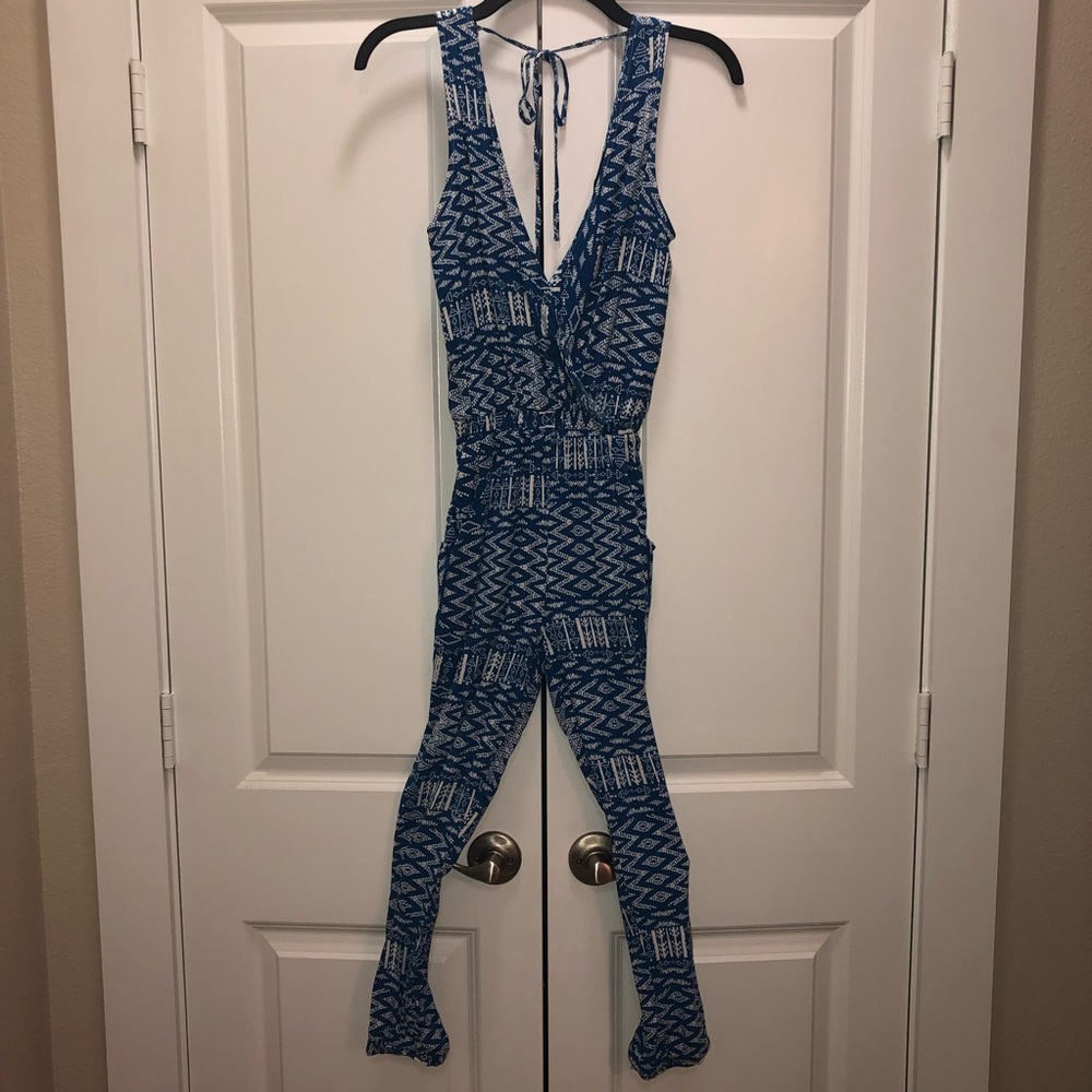 Blue Capri Jumper